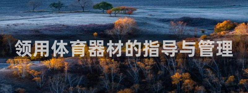 星娱乐是谁的公司：领用体育器材的指导与管理